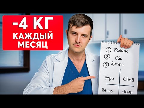 Видео: Единственный план похудения, который работает! Четкая инструкция от врача