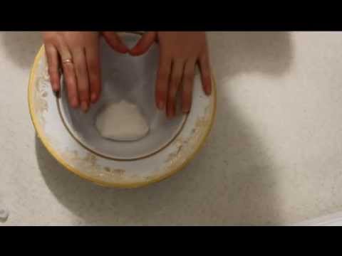 Видео: Как сделать холодный фарфор. САМЫЙ ПРОСТОЙ СПОСОБ.How to make cold porcelain. The easiest way