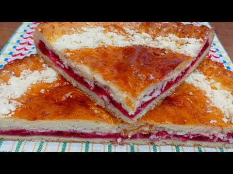 Видео: Вкуснейший пирог из осенней малины. 