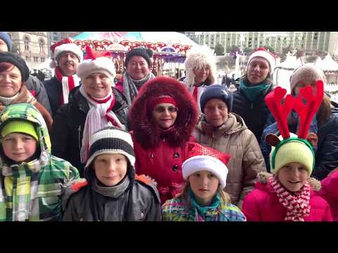 Видео: Каляднае віншаваньне ад “Яваровых людзей” і беларусаў Канады