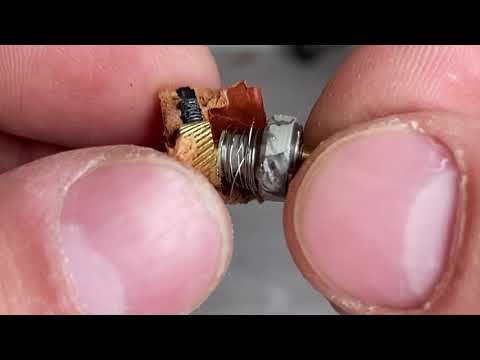 Видео: Золото и палладий в потенциометре ППМЛ 20КОм