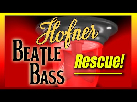 Видео: Спасение бас-гитары Hofner Beatle!