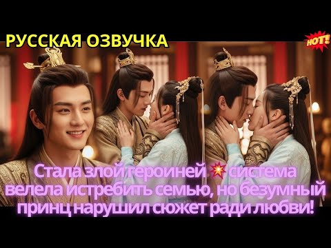 Видео: Стала злой героиней 💥 система велела истребить семью, но безумный принц нарушил сюжет ради любви!
