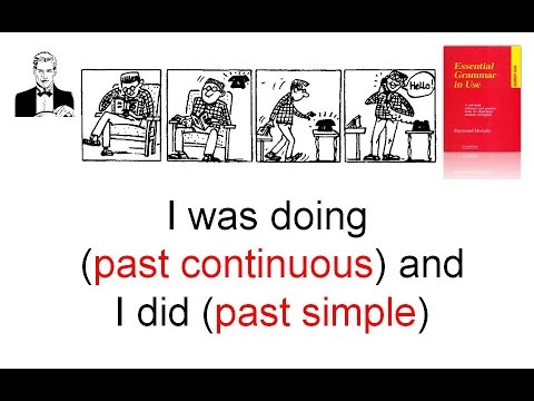 Видео: Время Past Continuous (прошлое длительное ) и Past Simple (прошлое простое)