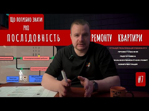 Видео: Послідовність ремонту квартири. Що потрібно знати?
