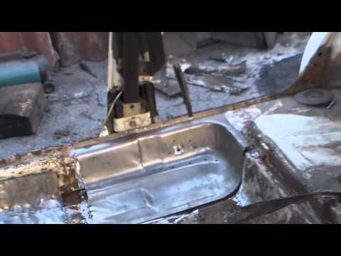 Видео: Замена днища (задняя часть,ванна-корыто.правая сторона)ВАЗ ЛАДА 099