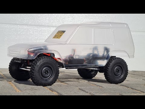 Видео: Прозрачный Land Rover Discovery ... Сборка новой шасси MST CFX-WS 4x4 на прямых мостах!