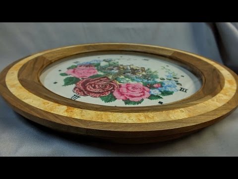 Видео: Рамка для настенных часов. Часть 2/4