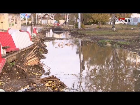 Видео: Скоростной трамвай в Саратове. Активные работы ведутся лишь на нескольких участках