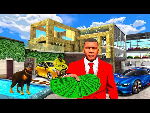 Видео: ФРАНКЛИН АҚША ТАУЫП ҮЙІН ЖАҢАРТТЫ (GTA V)