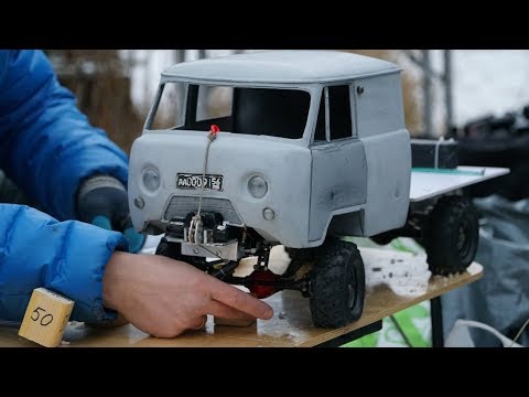 Видео: СПБ Соревнования трофи RC, УАЗ фермер, Traxxas TRX4, axial hummer, bronco,  Trophy Trial offroad 4x4