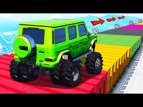 Видео: КАК ДАЛЕКО ПО КОЧКАМ ПРОЕДЕТ ОГРОМНЫЙ РУССКИЙ БИГФУТ В ГТА 5! РУССКИЕ ДОРОГИ В GTA ONLINE!