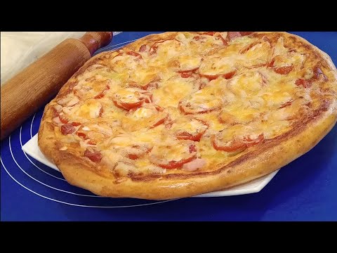 Видео: Пицца "Обжорка", "Грибная с петрушкой," "Ассорти", Готовим и наслаждаемся😋