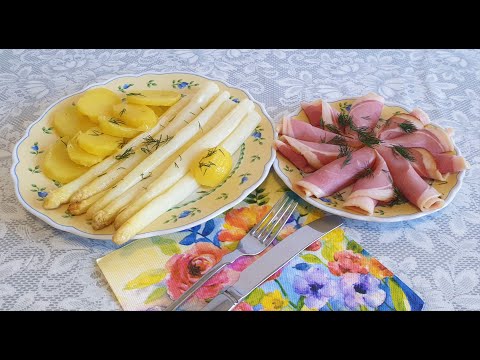 Видео: Спаржа на обед из духовки!