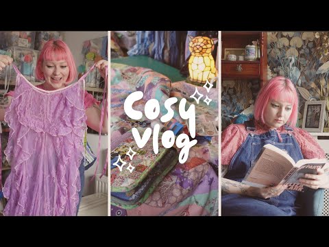 Видео: Присоединяйтесь к уютному дню швейного видеоблога! + окрашивание одежды, переделка и шитьё лоскут...