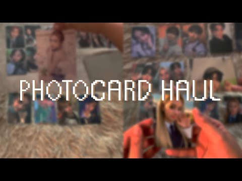 Видео: photocard haul • распаковка карт за июль/август • billlie, kep1er, nmixx, ive and stray kids