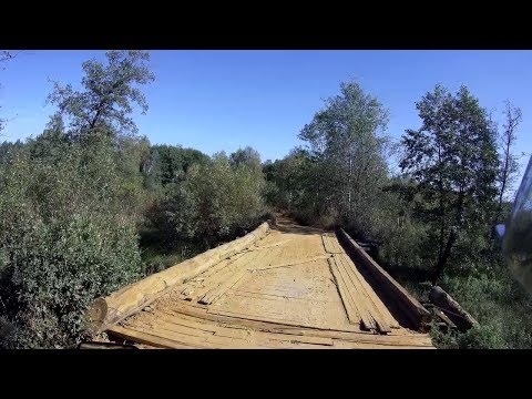 Видео: Петушки-Курилово-Илкодино на мопеде