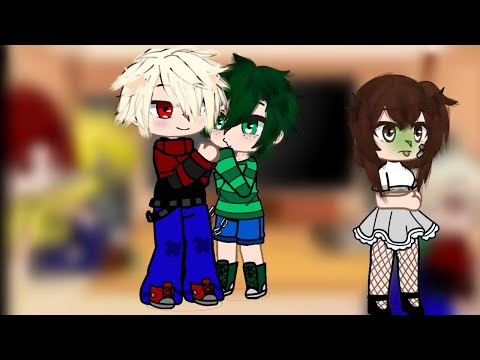 Видео: реакция мга(моя геройская академия) на себя есть шип бакудеку читайте аписание