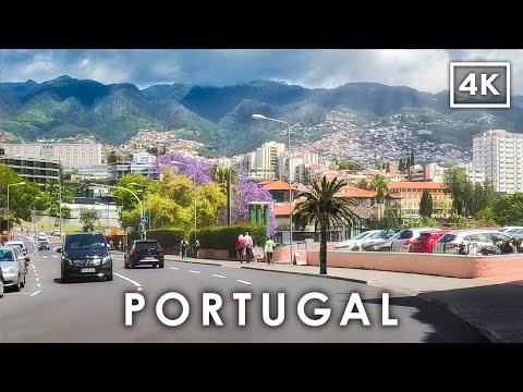Видео: Откройте для себя Фуншал 🇵🇹 | 4K Живописная Автопрогулка по Мадейре, Португалия