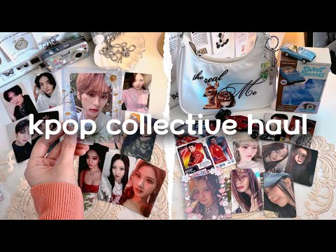 Видео: 🚙 болтаем, распаковываем кпоп карты stray kids, aespa, bts jhope - charm of hope🌼kpop photocard haul