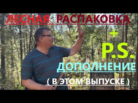 Видео: ДЛЯ РАЗНООБРАЗИЯ РАСПАКОВКА В ЛЕСУ// ЗАГАДОЧНЫЙ МЕШОК)))// И КОНЕЧНО ЖЕ  P.S. ДОПОЛНЕНИЕ