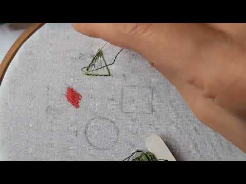 Видео: вышивка гладью
