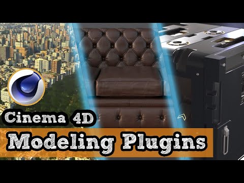 Видео: Плагины Cinema 4D для моделирования