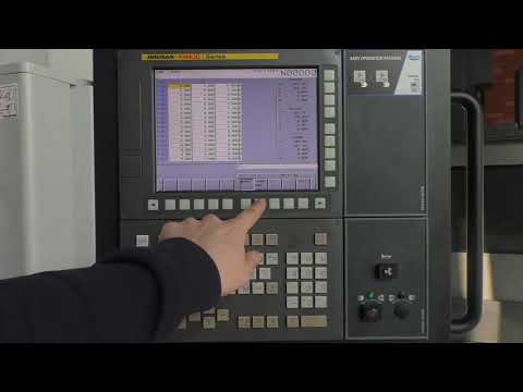 Видео: Кнопки системы ЧПУ Fanuc и экраны на примере станка DOOSAN