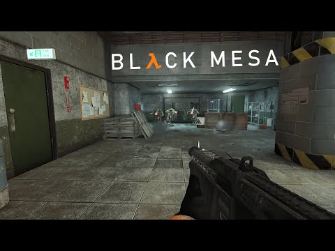 Видео: Нападают только со спины "Black Mesa" №5