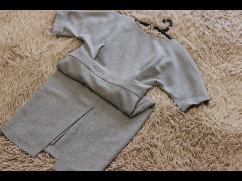 Видео: ПЛАТЬЕ с цельнокроенным рукавом, GRASSER mod. 423🎀Шью с удовольствием