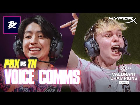 Видео: Paper Rex против Team Heretics | Проверка микрофона HyperX