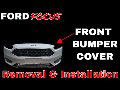 Видео: Снятие и установка переднего бампера Ford Focus 2015 (JOATD)