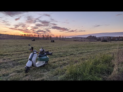 Видео: Бичдальняк выходного дня. 370 км на Honda Giorno