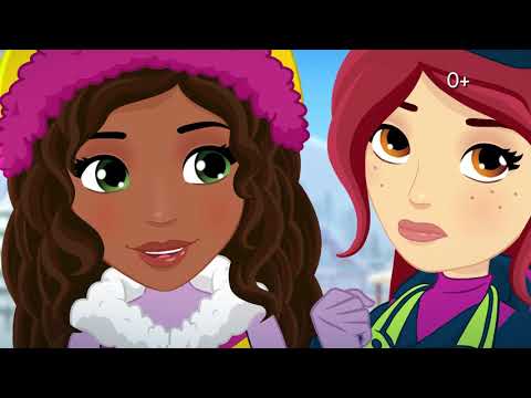Видео: Дневник путешественника: снежные трюки-LEGO Friends - Сезон 4, Эпизод 12