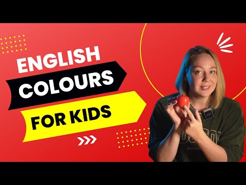 Видео: Цвета на английском Colours. Английский для малышей