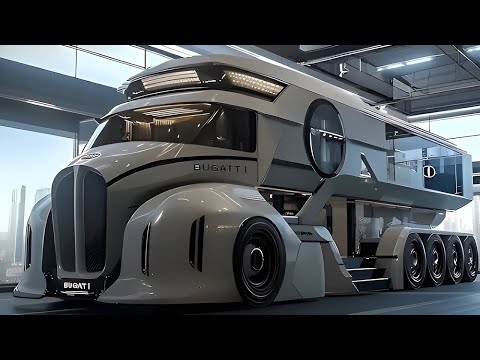 Видео: 2026 Bugatti Motorhome — Самый быстрый и роскошный автодом в мире! 🚀🔥