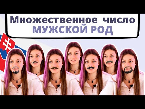 Видео: Словацкий язык Урок 7. Множественное число в Словацком языке (Часть 1)