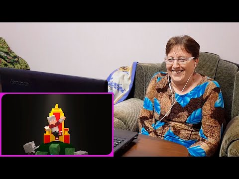 Видео: Топовский - Крафтим Блоки [Премьера Майнкрафт Клипа, 2021] prod. by Midix \ РЕАКЦИЯ БАБУШКИ