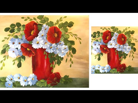 Видео: Как рисовать цветы / Технические хитрости / Я тебя научу