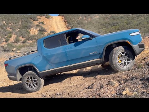 Видео: Rivian R1T на бездорожье: хорошее и плохое