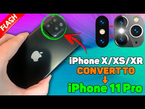 Видео: Антикризисный iPhone 11 PRO с Ali! iPhone X Convert to iPhone 11 Pro, из XS Max в iPhone 11 Pro Max.