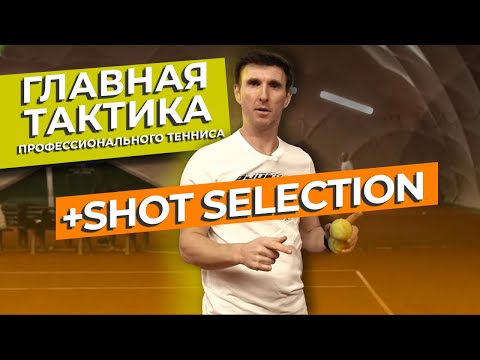 Видео: Главная тактика профессионального тенниса =1-3 /2-4 + shot selection / 2-Я ЧАСТЬ