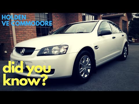 Видео: Holden VE Commodore — две интересные вещи, о которых вы, вероятно, никогда не знали
