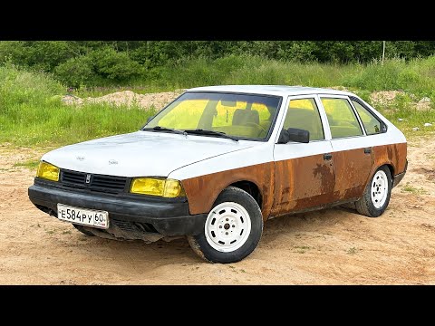 Видео: СДЕЛАЛИ МОСКВИЧА НА РЕНО МОТОРЕ В СССР СТИЛЕ?