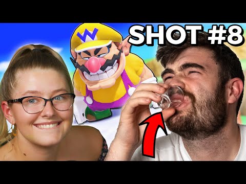 Видео: Пью до тех пор, пока моя девушка не победит меня в Smash Bros.