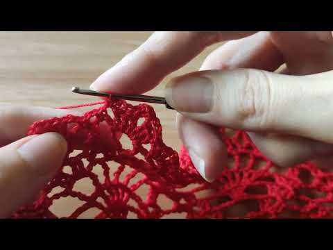 Видео: СКАТЕРТИНА (САЛФЕТКА, СЕРВЕТКА) в'язана гачком (34 ряд)