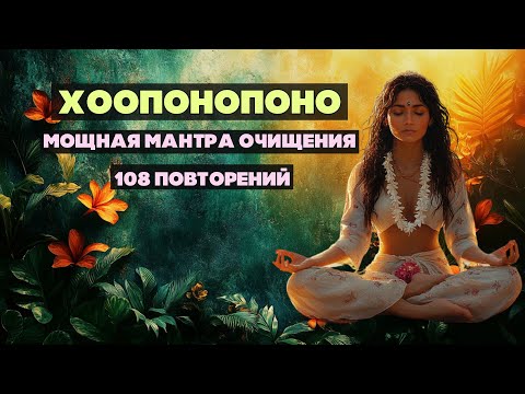 Видео: Хоопонопоно – Мощная Мантра Очищения и Исцеления (108 повторений)