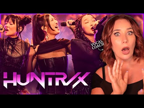 Видео: Реакция преподавателя вокала на HUNTRIX — Golden (живое выступление) | Kpop Demon Hunters