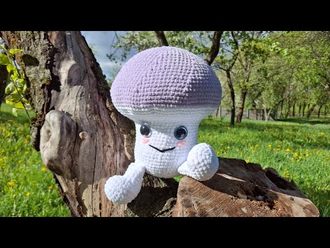 Видео: Гриб вязаный крючком