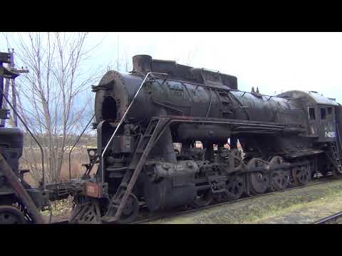 Видео: Кладбище паровозов